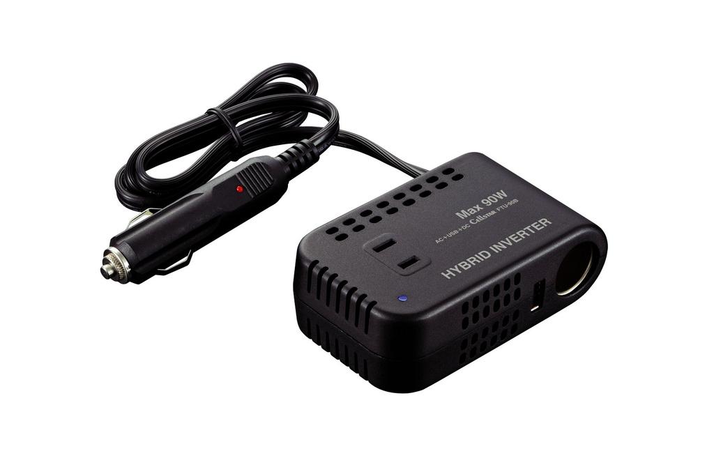 CELLSTAR FTU-90B Hybrid Inverter with USB Output/Accessory Socket