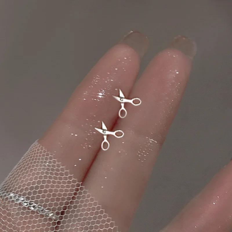 56 Types 925 Silver Zircon Puzzle Star Animal Geometric Stud Earrings for Women Fine Jewelry Minimalist Accessories