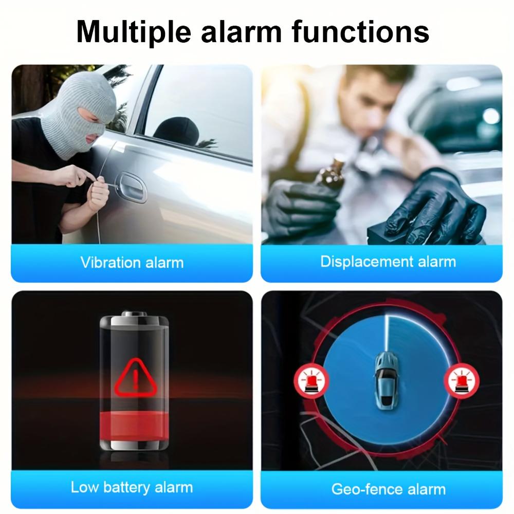 4G LET GPS Tracker, Smart Vehicle Tracking, Built-in Powerful Magnets, Car Tracking Devices, Motorcycle and Truck GPS Trackers