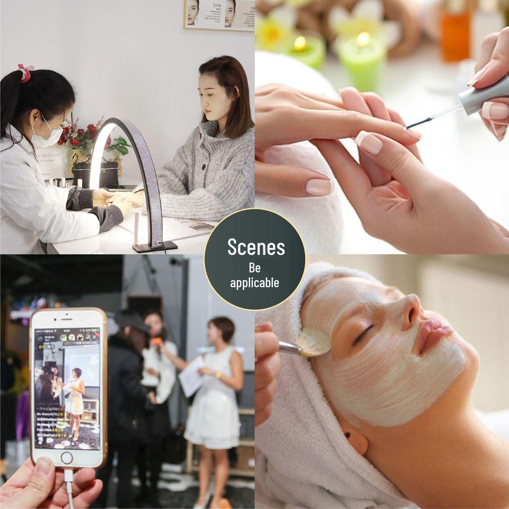 LED Beauty Salon Light: Ultra Bright Eye-Safe Light for Manicure & Eyebrow Tattooing