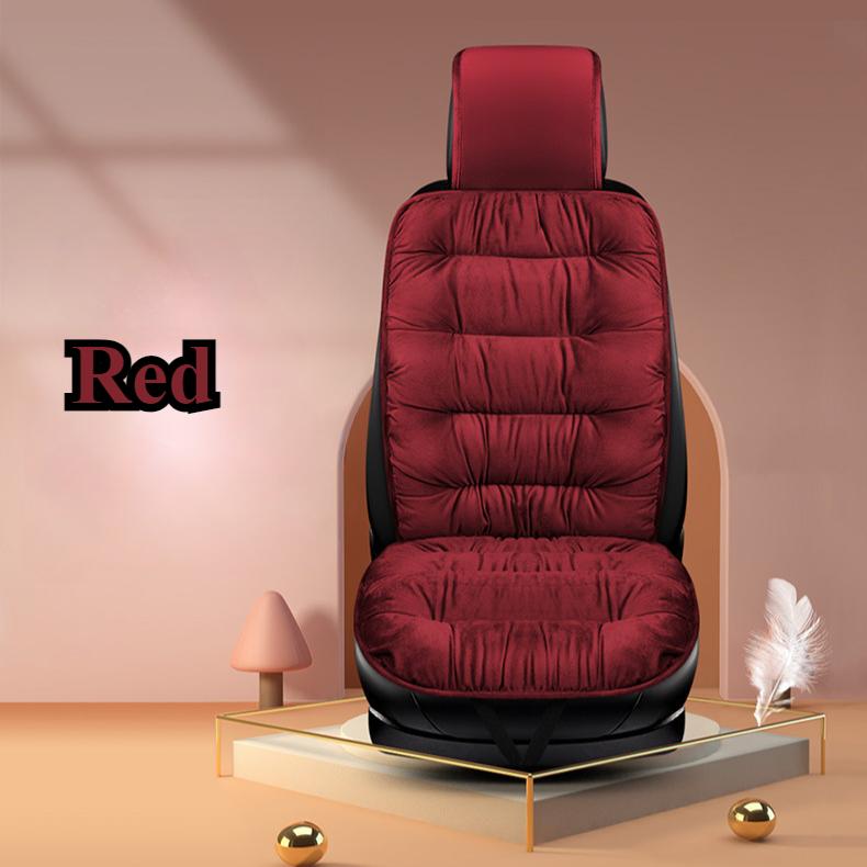 Zimní zesílený autosedák Jediný teplý plyšový jednodílný univerzální podsedák