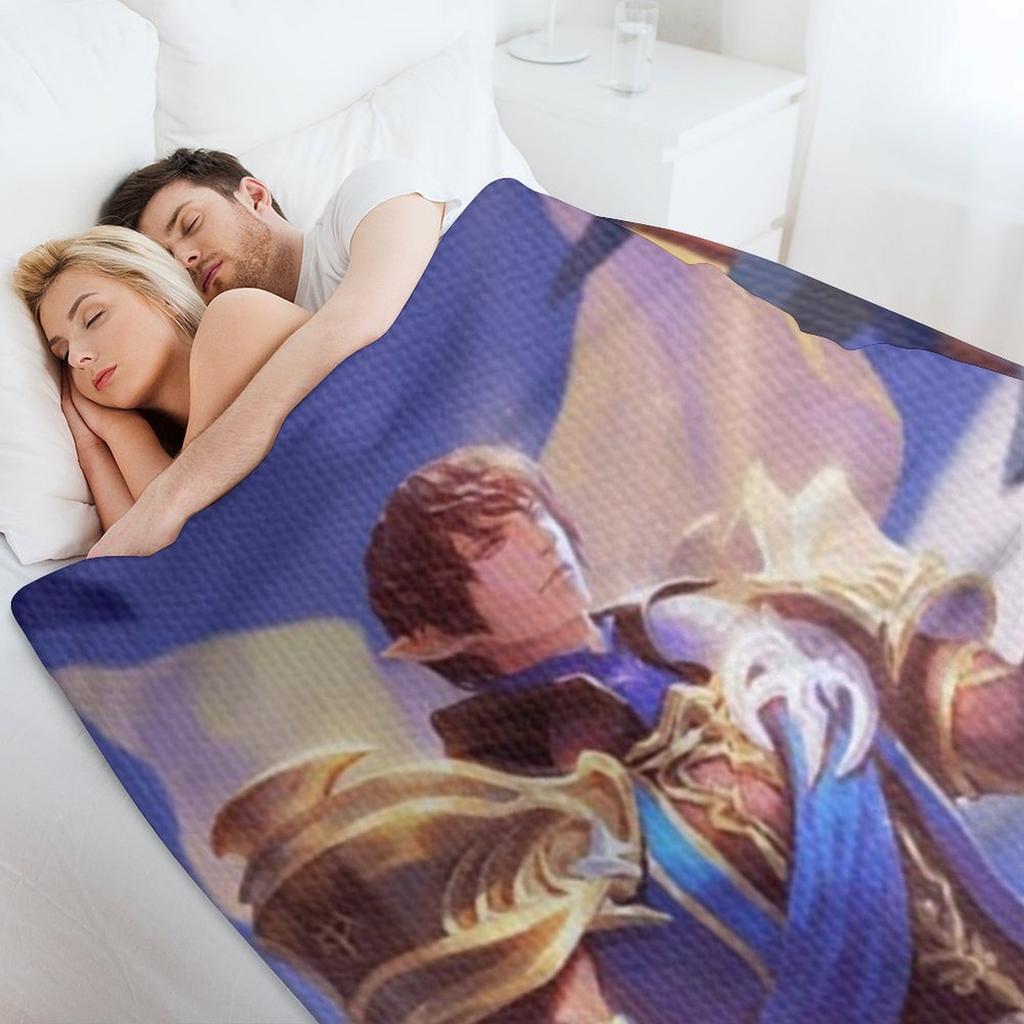 Aymeric - Azure Dragoon Throw Blanket halloween Baby For Baby Luxury Throw Blankets