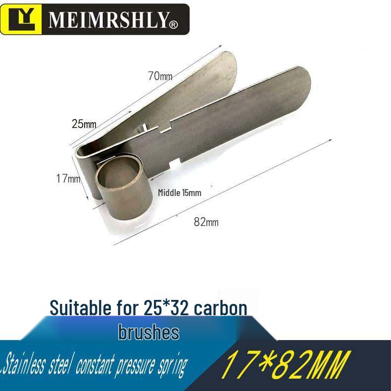 Heli Electric Forklift Circlip for Sightseeing Car Motor - Constant Voltage Spring Carbon Brush Holder (Sizes: 17*33, 17*37, 17*46)