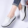 Women Elegant Slip-on Shoes Platform Sneakers Breathable Sports Shoes Lazy Shoes