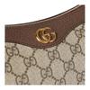 Gucci Ophidia Logo Print Gold Hardware Coated Canvas Shoulder Bag Women Shoulder Bag Beige Brown 735145-UULBG-8358