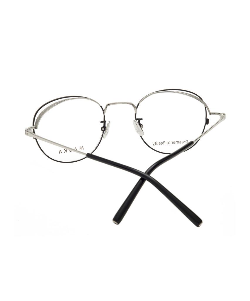 Maseuka Plate 48 02B Platte 48 Silver Black