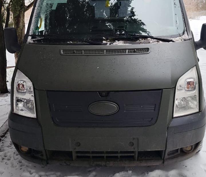 

Winter grille (2006-2014) Glossy for Ford Transit