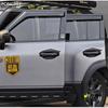 For JETOUR T2 Shanhai T2 2024-2026 Rain and Sunshine Shield Car Windows Black Rainbrow Automobile Modification Supplies