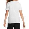 Nike Maglietta da Calcio da Uomo a Maniche Corte con Girocollo Confortevole con Stampa Logo Portogallo Bianco FV8586-100