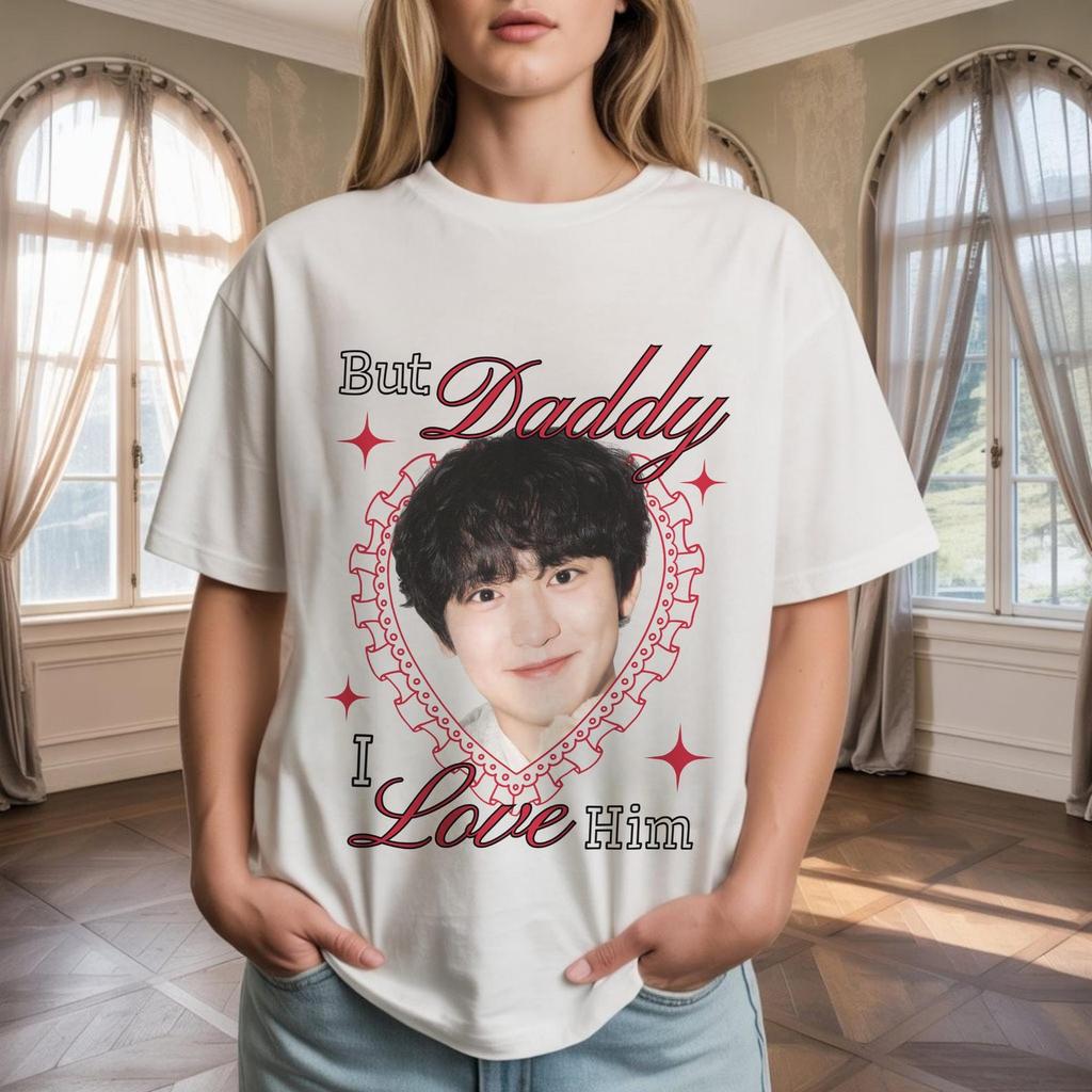 CHANYEOL Kpop Shirt, But Daddy I Love Him, Valentine Graphic Tee