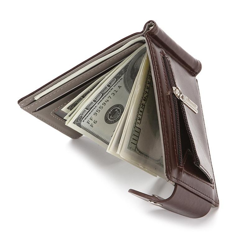 Mode Brieftasche Kreditkarteninhaber Münztüte Geldscheinklammer PU Leder Zubehör Mode Brieftasche Kreditkarteninhaber Münztüte Geldscheinklammer PU Leder Zubehör