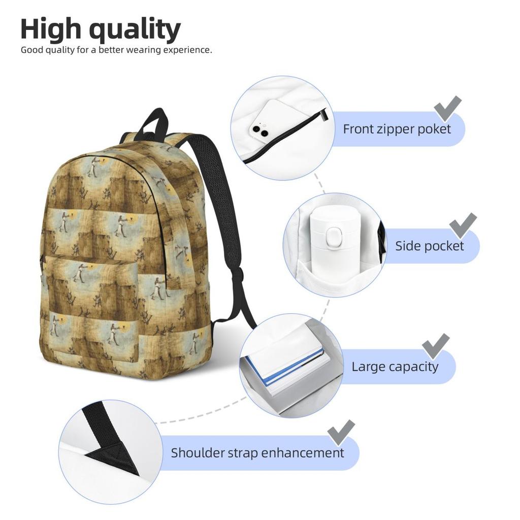 Jump Of Faith Backpack Hot Sale Daypack Large Capacity Children BookBag School Bag Shoulder Bags for Men Women