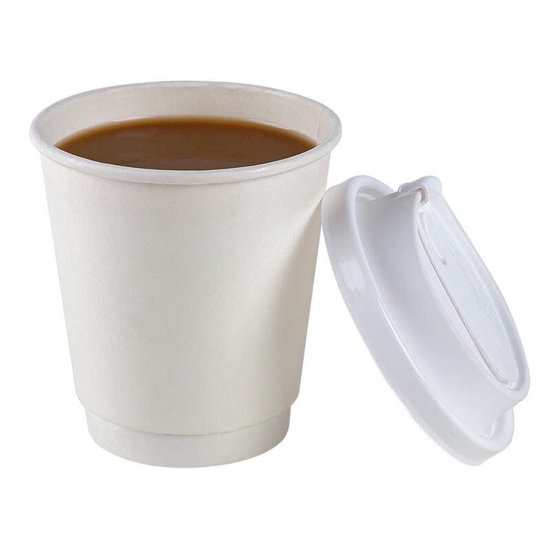 Handun Insulated Disposable Paper Cups for Coffee and Milk Tea