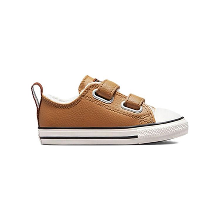 Converse Chuck Taylor All Star Easy-On Low Top Canvas Shoes Baby Sneakers Brown A03181C