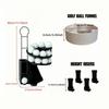 Foot Pedal Control Golf Ball Launcher 25-Ball Capacity Golf Range Reloader  Golf Course