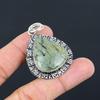 Daughters Day Deal 925 Sterling Silver Moss Moss Prehnite Stone Pendant Jewelry