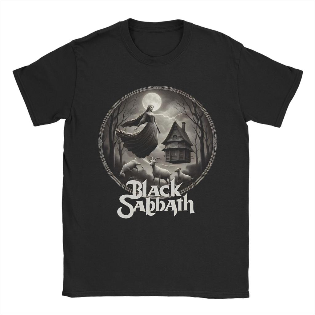 Black Sabbath Ozzy Osbourne T Shirt Men's Back To The Beginning Tour Pure Cotton T Shirts Summer Tees Casual Oversize Clothing