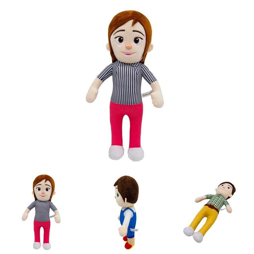 בובת קטיפה מקסימה של קוקומלון ג'יי ג'יי משפחה בובות רכות ממולאות לכיף חינוכי