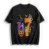 Halloween Themed Number 67 Print Casual Top For Adults Kids Pure Cotton T-shirt