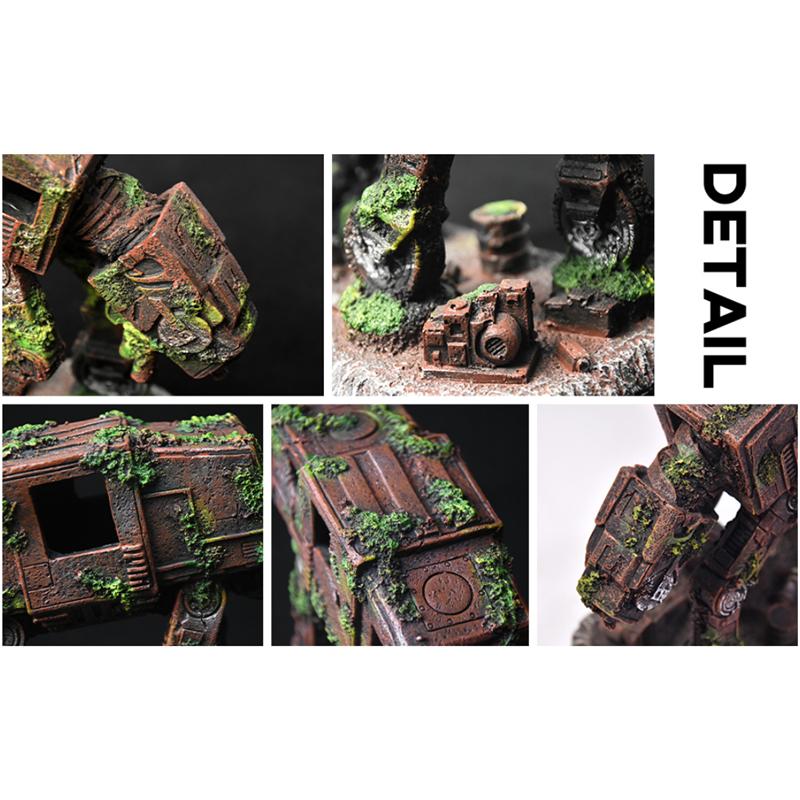 Dekorace akvárií Star Wars Akvarijní příslušenství Malé až velké Akváriové pryskyřice Dekor pro Betta Úkryty zlaté rybky Jeskyně Skrýt ozdobné pozadí