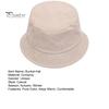 Sombrero de Pescador Cubo Plegable Liso Perfil Bajo Color Sólido Casual Mantener Caliente Hombre Pana Invierno Térmico Hombres Mujeres Gorra para Exterior Adultos