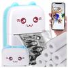Drukuś Bluetooth Thermal Photo Printer Mini Cat + 11 Print Rolls