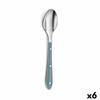 Cuillère À Dessert Amefa Bistro Métal Bicolore 13,4 Cm (Pack 6x)