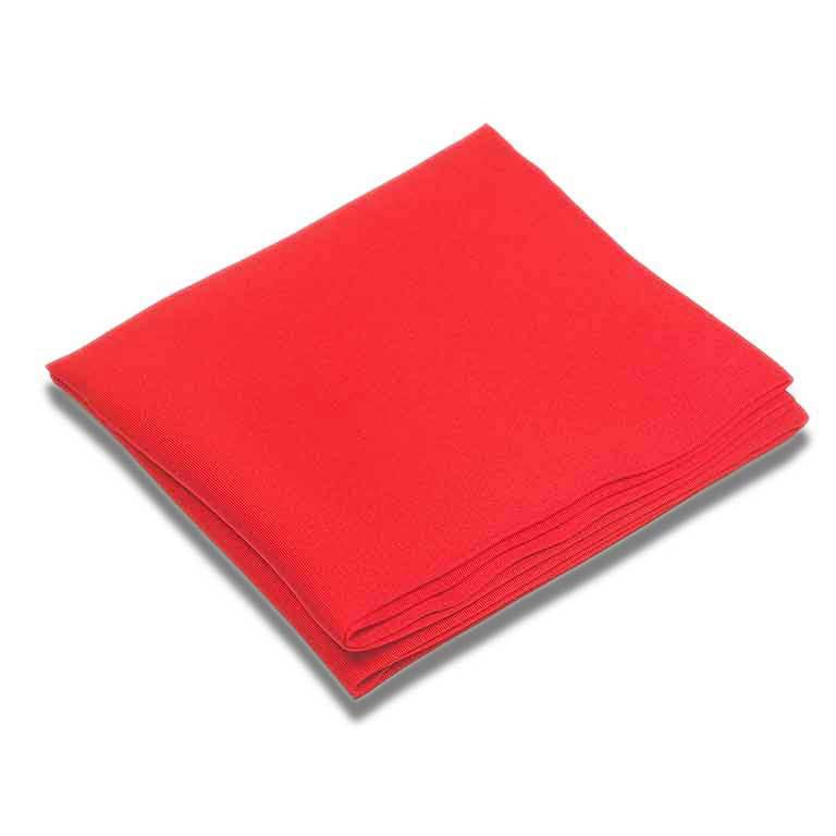 Tea Ceremony Utensils, Pure Silk Shiose Fabric, 7 Momme (Approx. 26g) [Red]