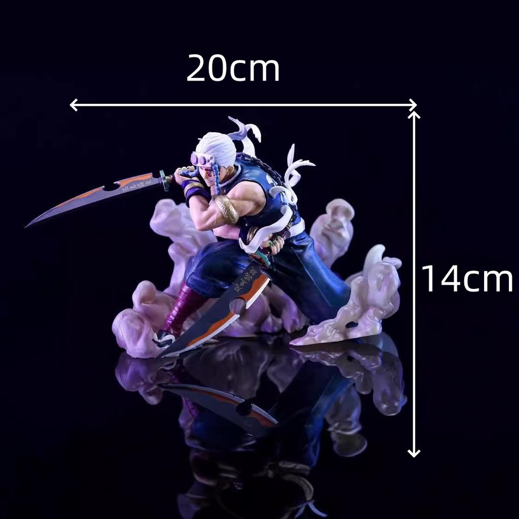 14cm Uzui Tengen PVC model akční figurky na vánoční dárky