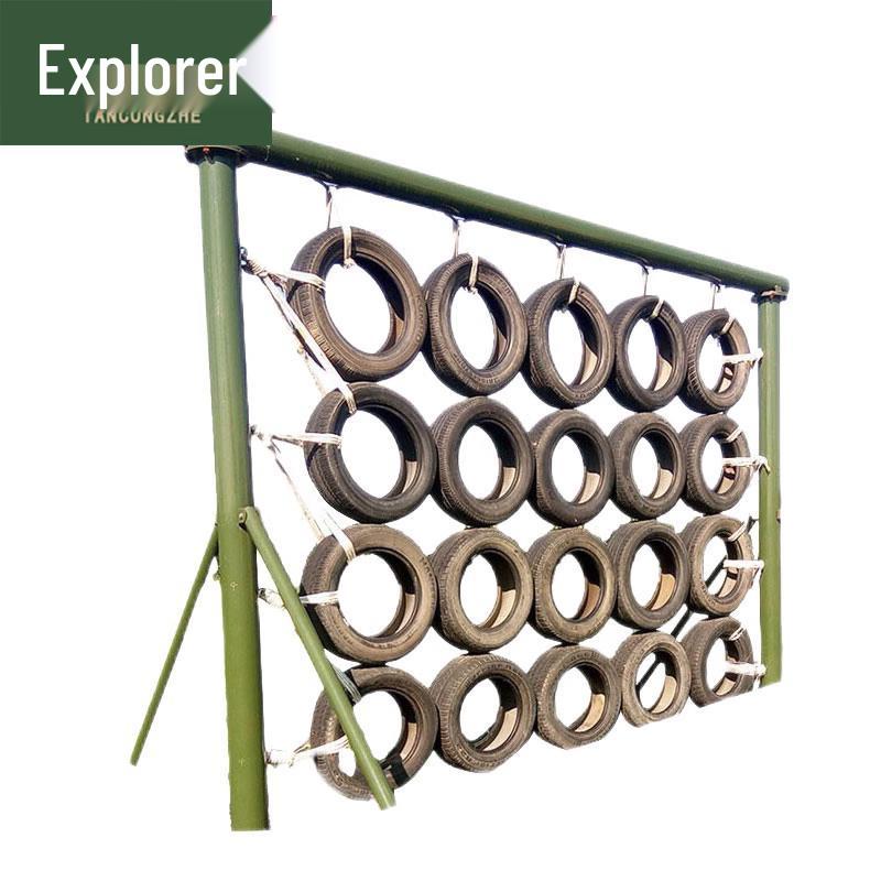 Outdoor Tire Climbing Wall