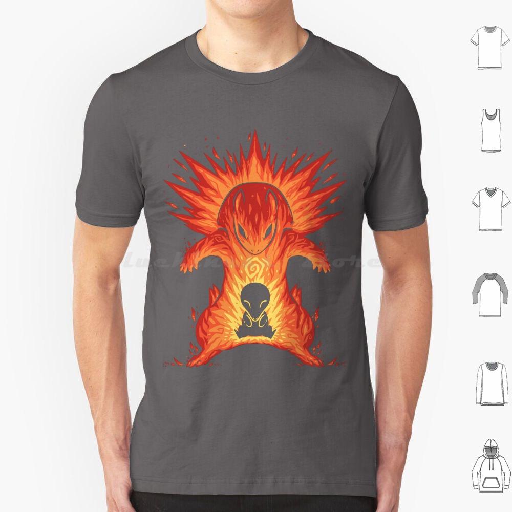 Silhouette  Fire Mouse Evolution T Shirt 6xl Cotton Cool Tee Silhouette Evolution Generation 2 Pókèmón P  K  Chü Chikor  T