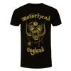 Motorhead T-Shirt England Classic Gold Band Official Black New