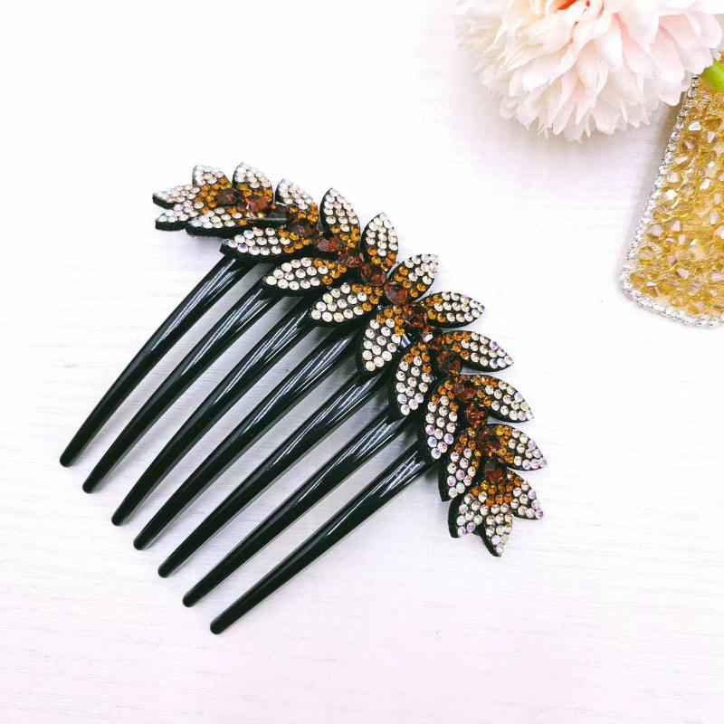 1PC Fashion Hair Comb Women Hairpin Rhinestone Hair Ornament Ladies Headwear Hair Accessories
