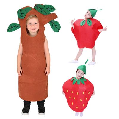 Dětský kostým stromu Rostlinné téma Kombinézy na Halloween Oblékání Cosplay Párty Kostýmy stromů pro chlapce dívky Foto rekvizity