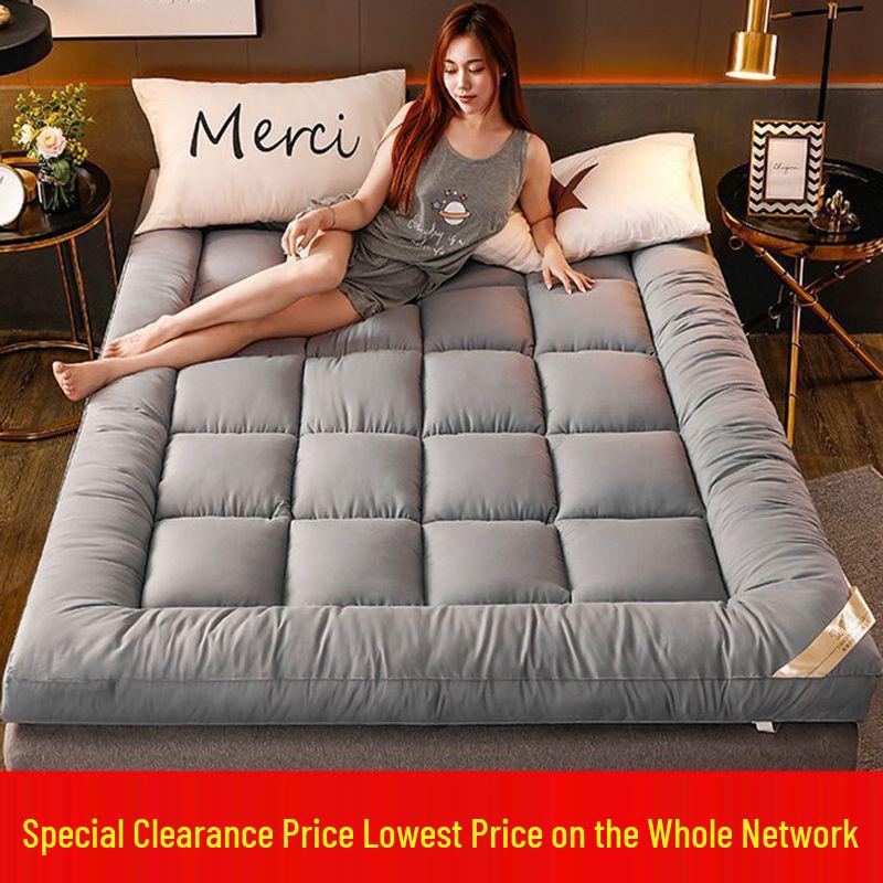 Thickened Soft Mattress Pad - Quilted Tatami Protector for Home, Foldable, 1.5-1.8 Meters