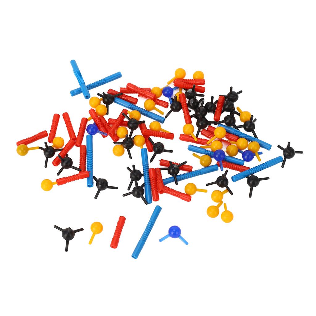 Molekylstrukturmodell Organisk kemi Kul-Pinne Skalenlig Modell med Förvaringslåda för Skollaboratorium