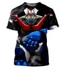 New Mazinger Z T-Shirts UFO Robot 3D Print Men Women Short Sleeve T Shirts Oversized Streetwear Harajuku Tops Kids Tees Clothing