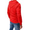 Autumn Winter Men Long Sleeve Sweatshirt Polka Dot Print Hooded Zip Up Pocket Casual Hoodie Men's Sports Coats