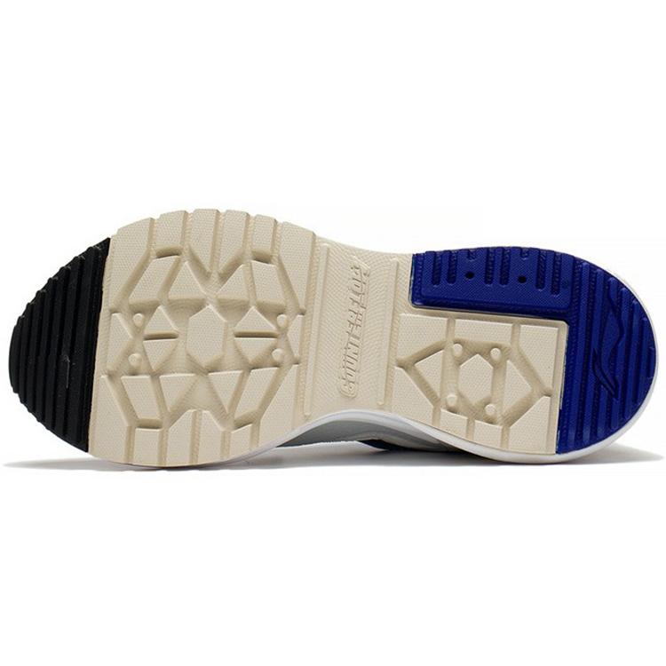 New LiNing Origin CF Tracing Cushioning Anti Slip And Wear Resistant Low Top Sports Casual Shoes Men's Gray AGLS157-1