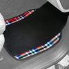 FH Group Group Tartan11 Plaid Trim Red Car Floor 64 x 46 30 x 46 Universal Fit for and Vans Imported from F14411PLAIDRED (FH International) Mats,