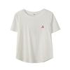 Fat mm age-reducing embroidered snake T-shirt women's summer new loose round neck short-sleeved top shirt 222130