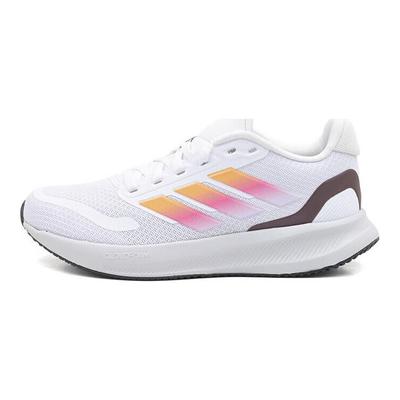 Runfalcon 5 Tecido PU Confortável Versátil Antiderrapante Durável Cano Baixo Tênis de Corrida Infantil Tênis de Corrida Infantil Branco Laranja IE8588