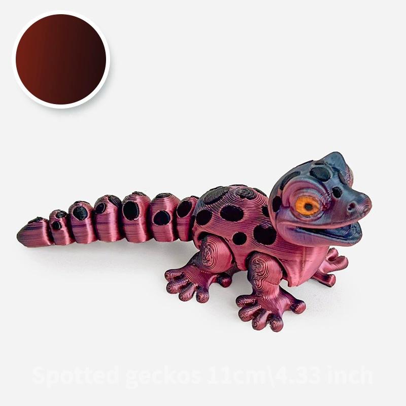 Multi-joint Movable 3D Printed Animals Mini Cute Sensory Toy Funny Home Accessories Kids Gift