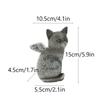 Pet Memorial Stones Weatherproof Statue Markers Grave Stone Pet Grave Markers for Offices Cafes Bookstores Bookshelves Display