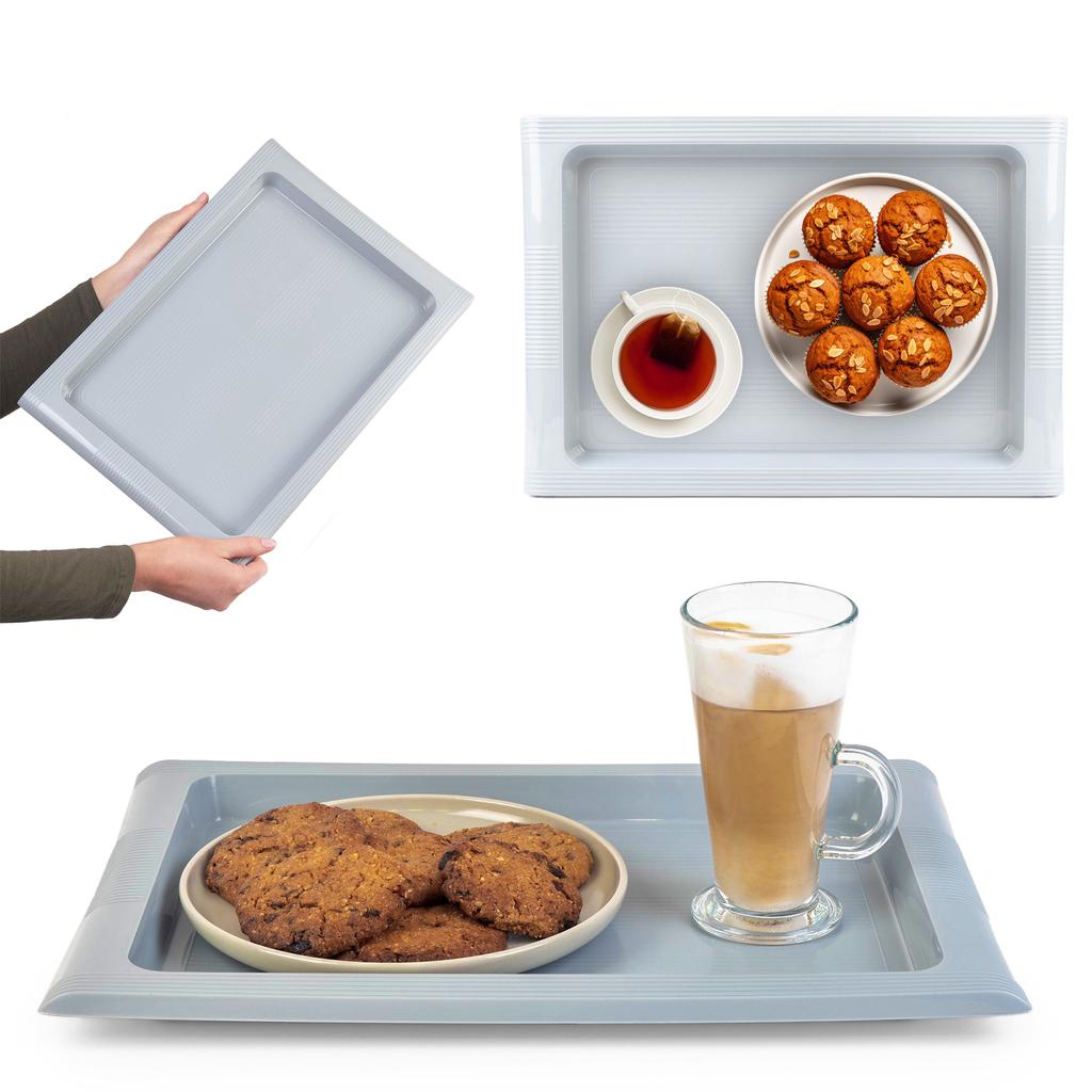 KADAX Kitchen Tray Plastic Waiter Bar Large 40x28cm