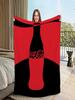 CocaCola Logo Throw Blanket for Couch Travel Hiking Picnic Bedding Flannel Blanket  Perfect Birthday Gift