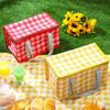 Picnic Bag Large Outdoor Cooler Box Portable Thermal Insulated Cooler Bag Camping Drink Bento Bags Picnic Supplies Picnic Bag