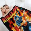 NINJA GAIDEN BOX ART Dekový přehoz Měkký Velký Postelový Módní Měkké Postele Vintage Přehozy