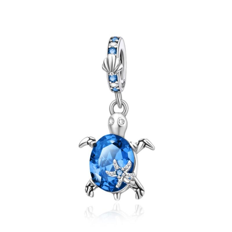 29. Fashionable Copper Colorful Turtle Butterfly Style 24 Colors Charm Bead For 3Mm Genuine Bracelet Do-It-Yourself Making Gift