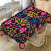 Mexican Tablecloth, Catrina Skull Head, Suitable for May 5th, Day of the Dead, Party Decoration Tablecloth Mexican Carnival Kitchen Dining Table Decor